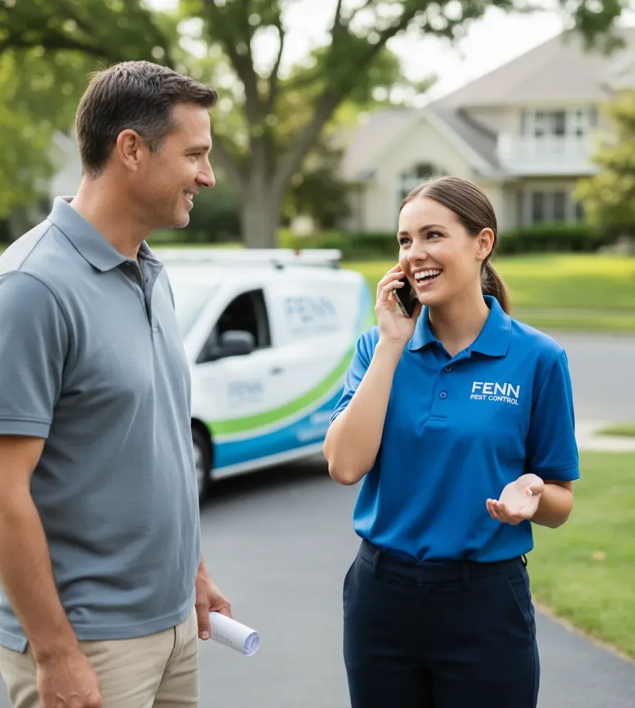 Fenn Pest Control customer support in East Bernard